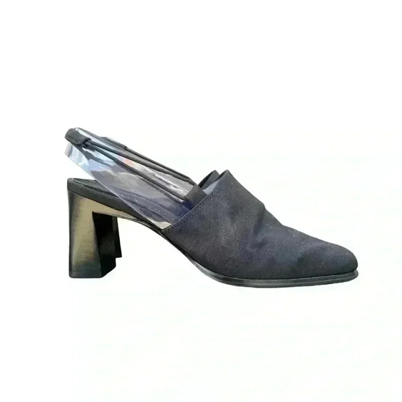 NWT Kameko Black Slide On Shoes Size 8M - Picture 1 of 8